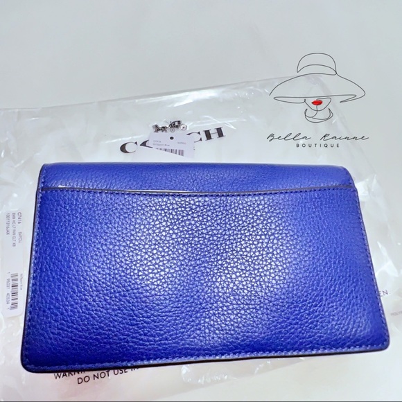 *Sold* COACH Women's Anna Foldover Clutch Crossbody - Picture 3 of 4